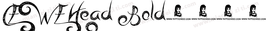 CEWE Head Bold字体转换